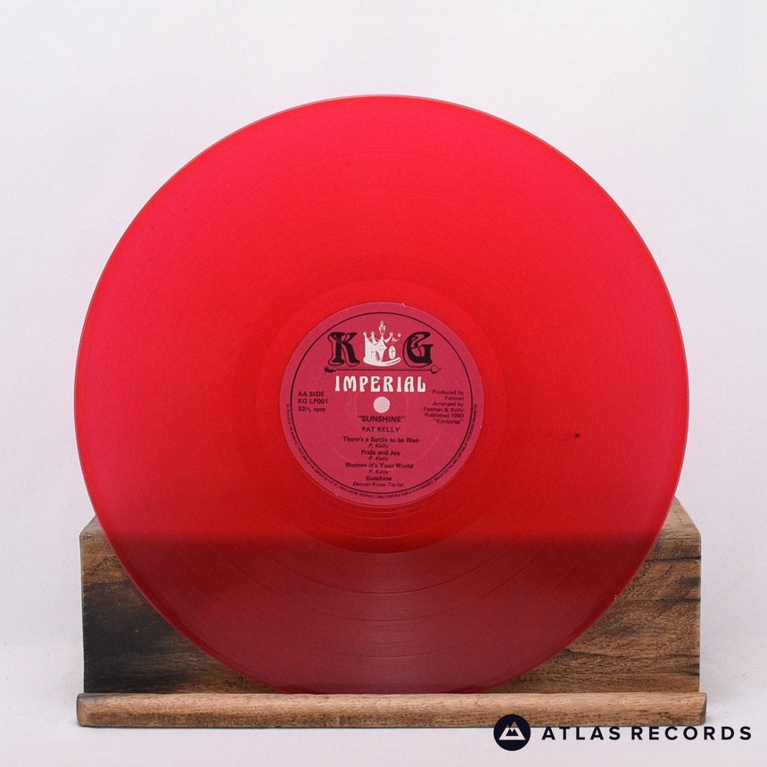 Pat Kelly - Sunshine - Red LP Vinyl Record - EX/EX