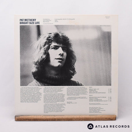 Pat Metheny - Bright Size Life - Germany A1 B1 LP Vinyl Record - EX/EX