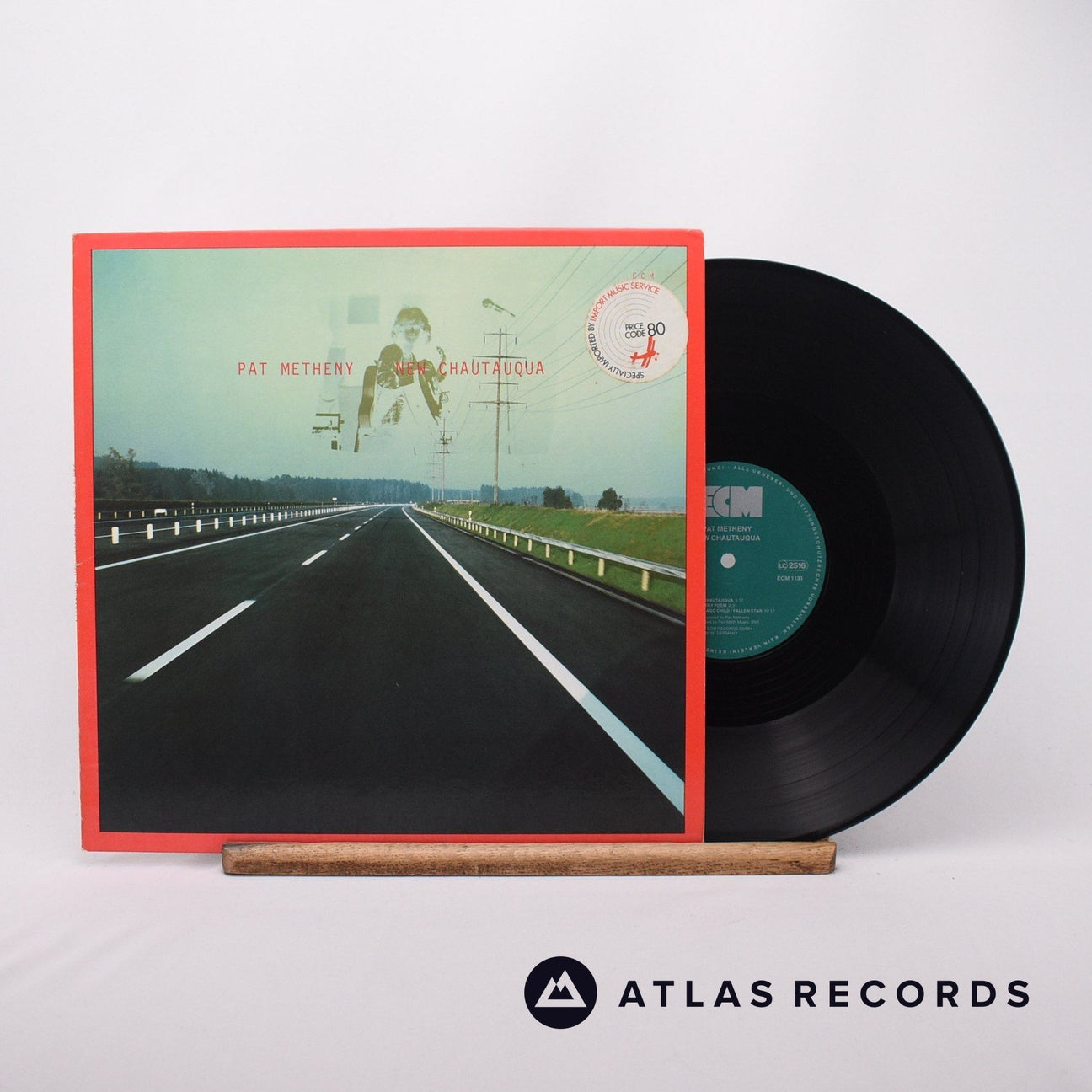 Pat Metheny New Chautauqua LP Vinyl Record - Front Cover & Record