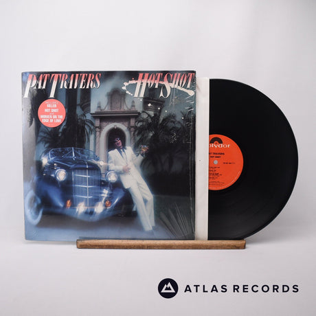 Pat Travers Hot Shot LP Vinyl Record - Front Cover & Record