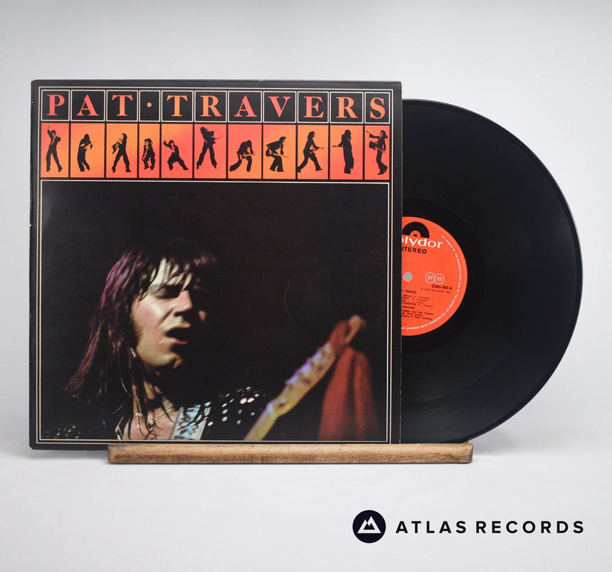 Pat Travers Pat Travers LP Vinyl Record - Front Cover & Record