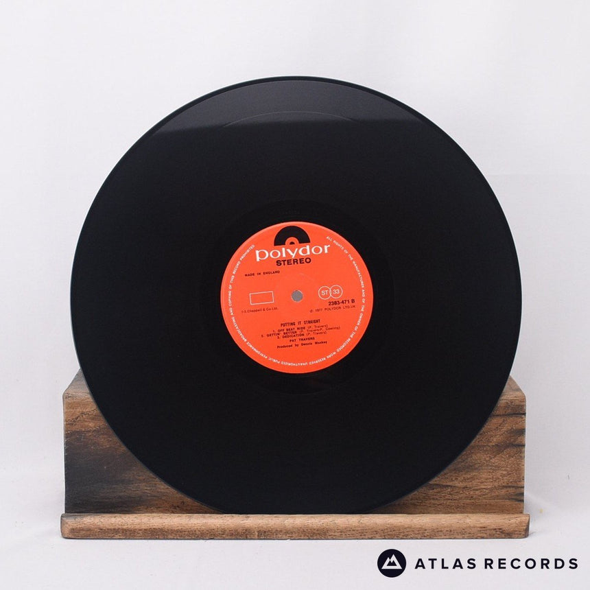 Pat Travers - Putting It Straight - LP Vinyl Record - VG+/VG+