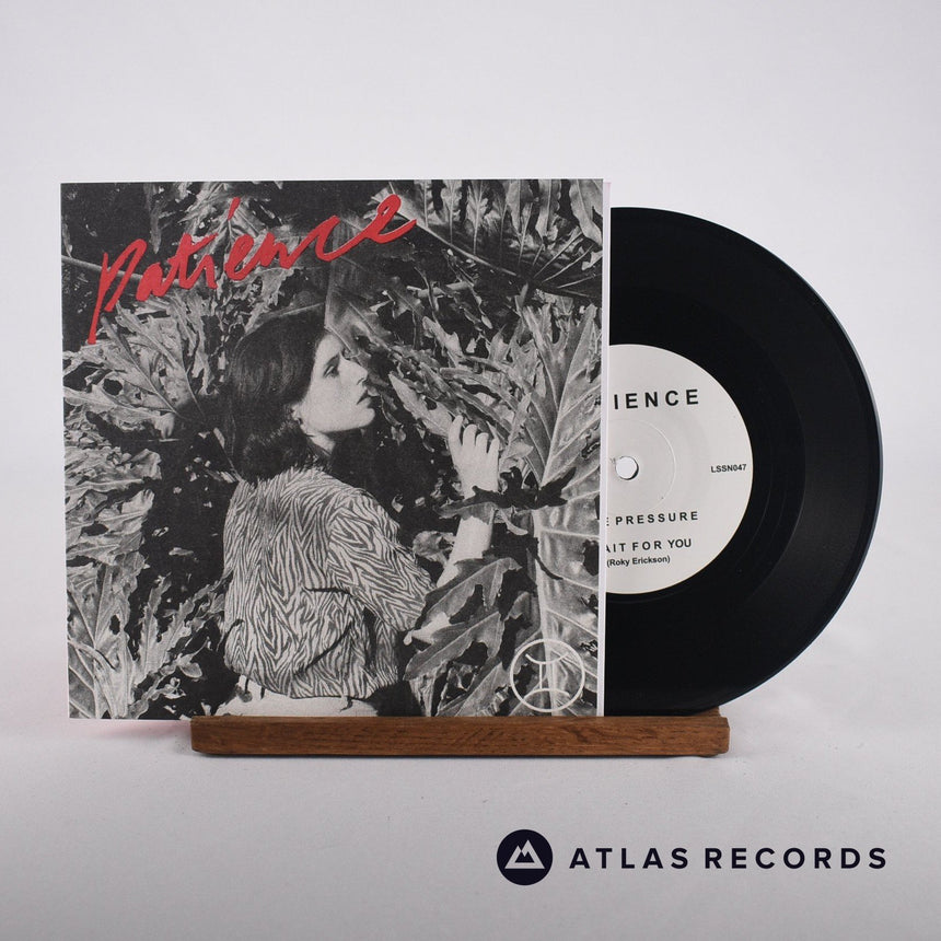 Patience The Pressure 7" Vinyl Record - Front Cover & Record