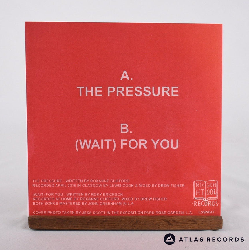 Patience - The Pressure - Limited Edition Gatefold 7" Vinyl Record - NM/EX