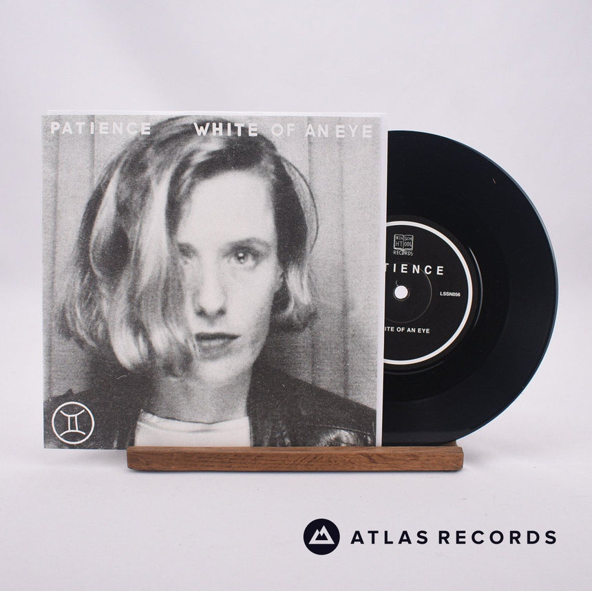 Patience White Of An Eye 7" Vinyl Record - Front Cover & Record