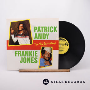 Patrick Andy Two New Superstars LP Vinyl Record - Front Cover & Record