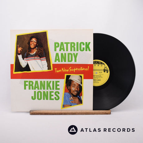 Patrick Andy Two New Superstars LP Vinyl Record - Front Cover & Record