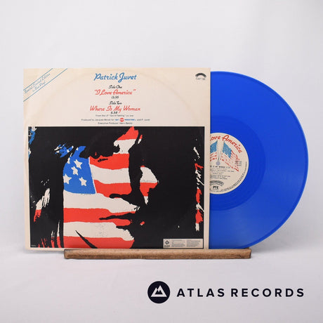 Patrick Juvet I Love America 12" Vinyl Record - Front Cover & Record