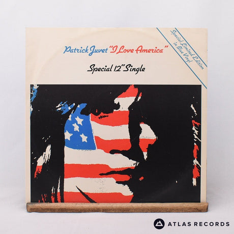 Patrick Juvet - I Love America - Blue Limited Edition 12" Vinyl Record - VG+/EX