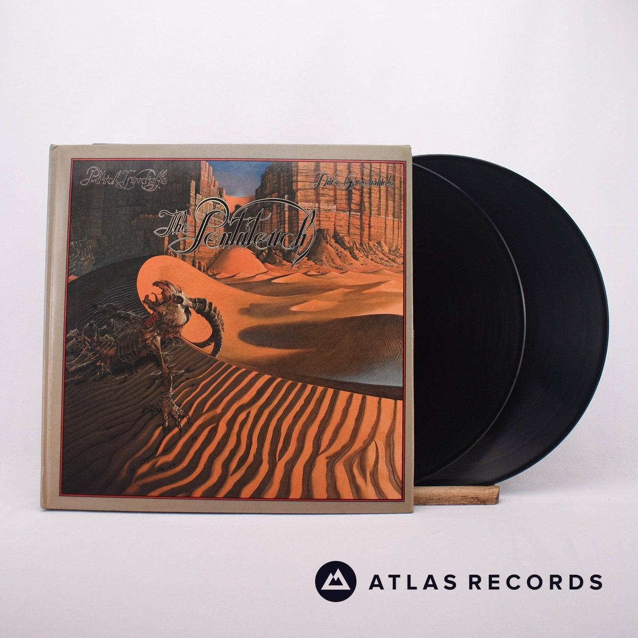 Patrick Woodroffe The Pentateuch Of The Cosmogony 2 x LP Vinyl Record - Front Cover & Record
