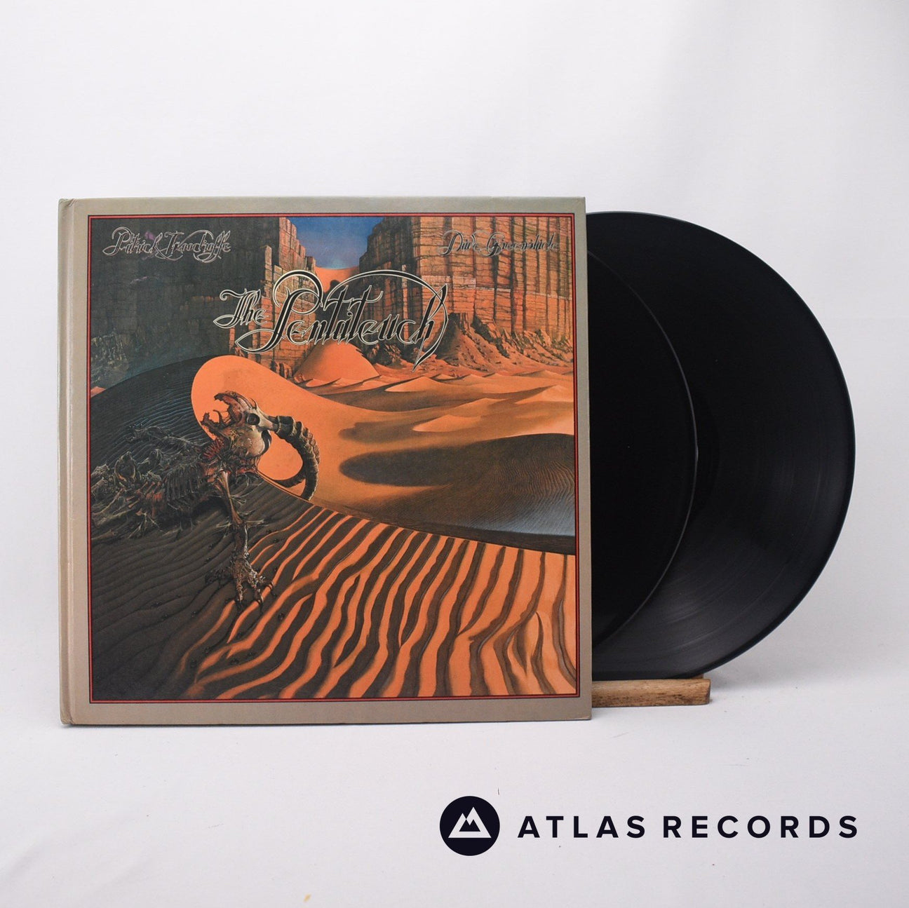 Patrick Woodroffe The Pentateuch Of The Cosmogony 2 x LP Vinyl Record - Front Cover & Record