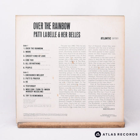 Patti LaBelle And The Bluebells - Over The Rainbow - LP Vinyl Record - VG+/VG+