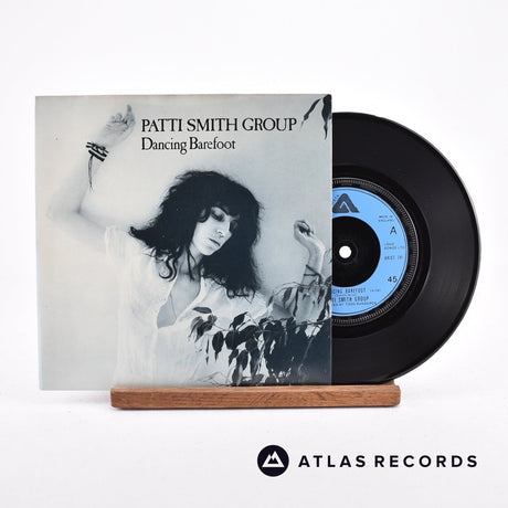 Patti Smith Group Dancing Barefoot 7" Vinyl Record - Front Cover & Record