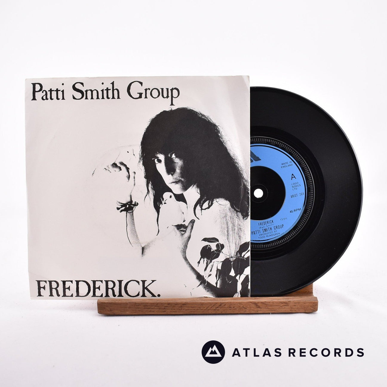 Patti Smith Group Frederick. 7" Vinyl Record - Front Cover & Record