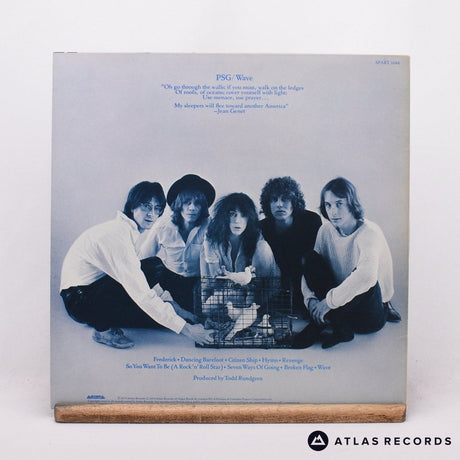Patti Smith Group - Wave - Bilbo Insert Red & Blue Text LP Vinyl Record - EX/NM
