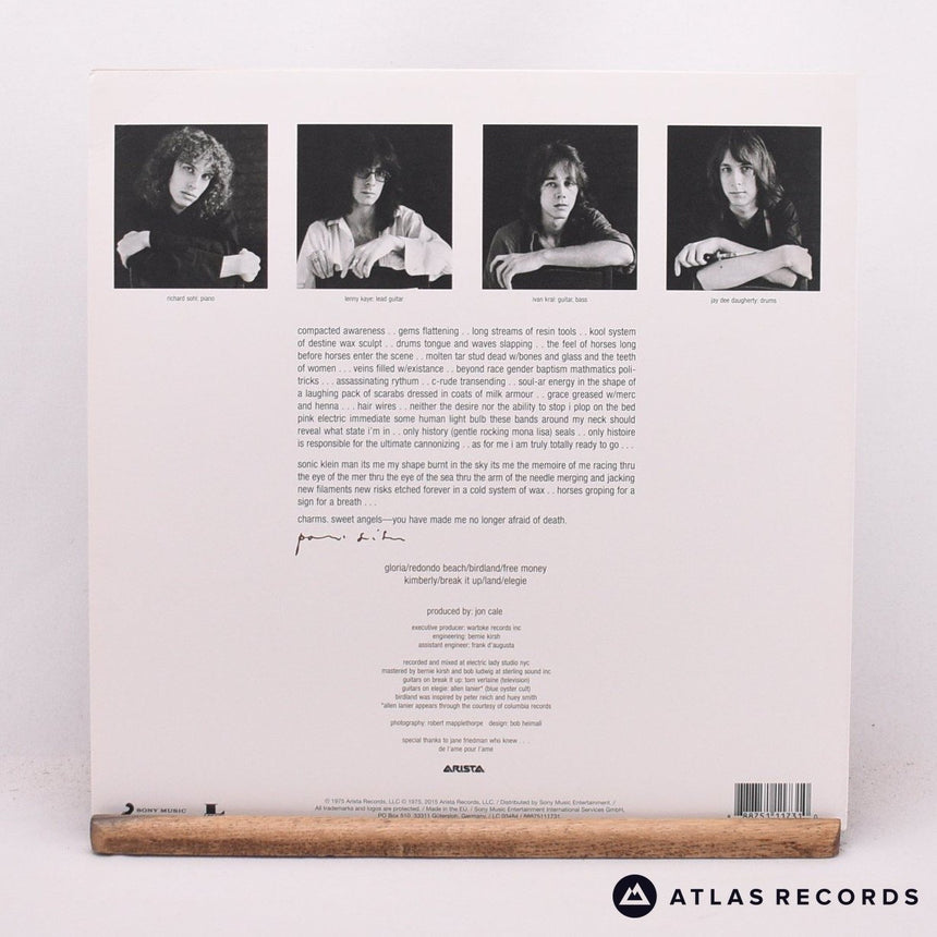Patti Smith - Horses - 180G Reissue LP Vinyl Record - EX/EX