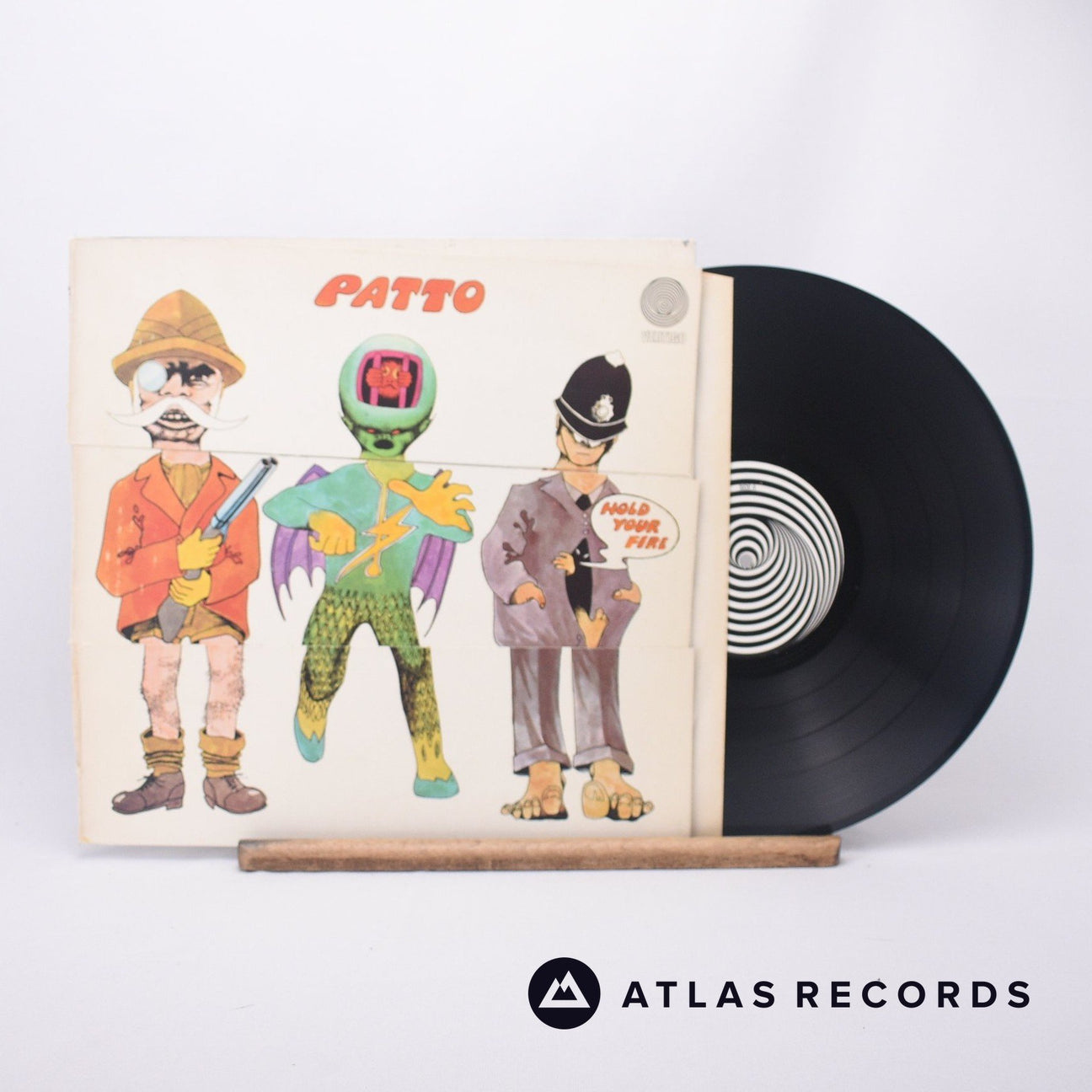 Patto Hold Your Fire LP Vinyl Record - Front Cover & Record