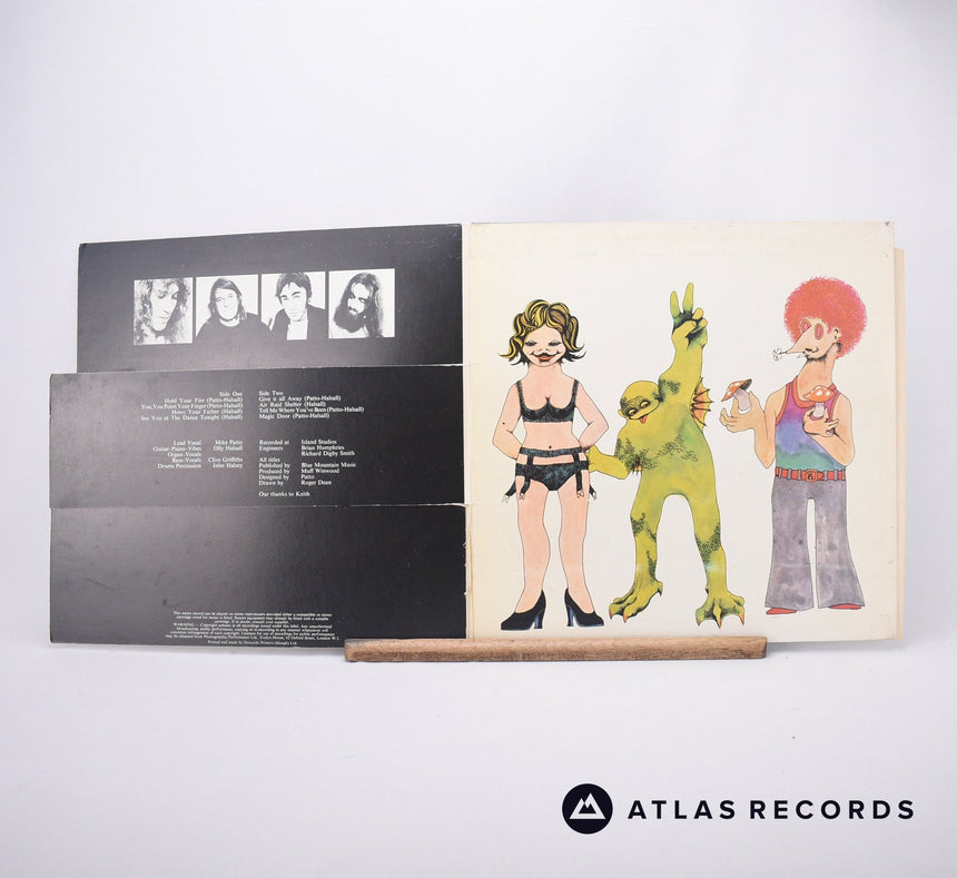 Patto - Hold Your Fire - Gimmix Fold-Out Sleeve LP Vinyl Record - VG+/EX