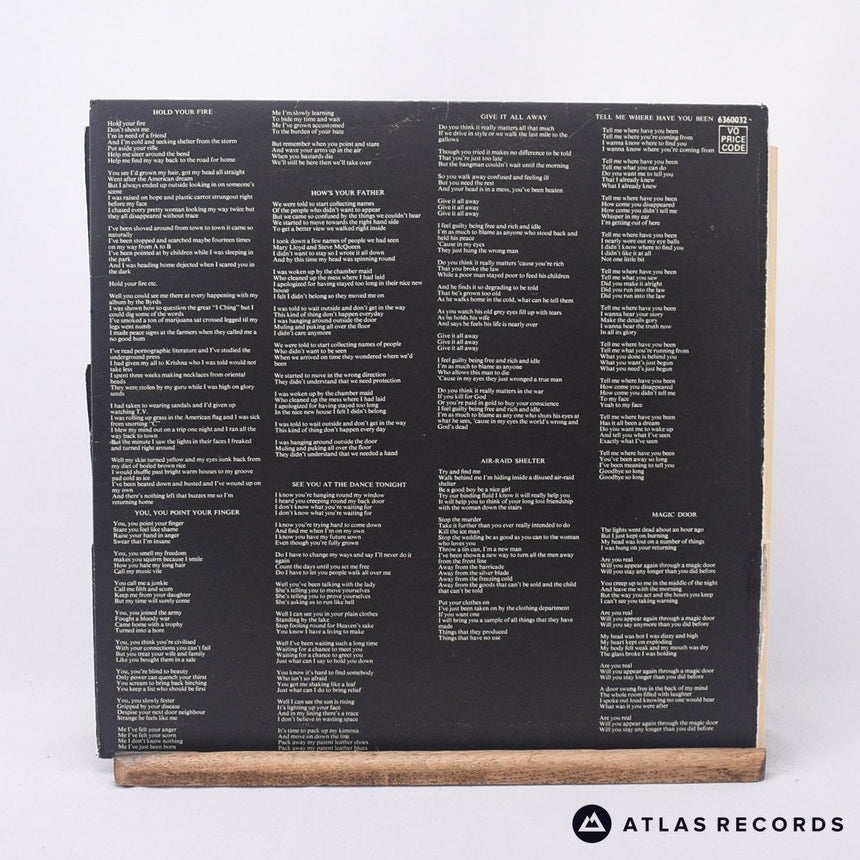 Patto - Hold Your Fire - Gimmix Fold-Out Sleeve LP Vinyl Record - VG+/EX