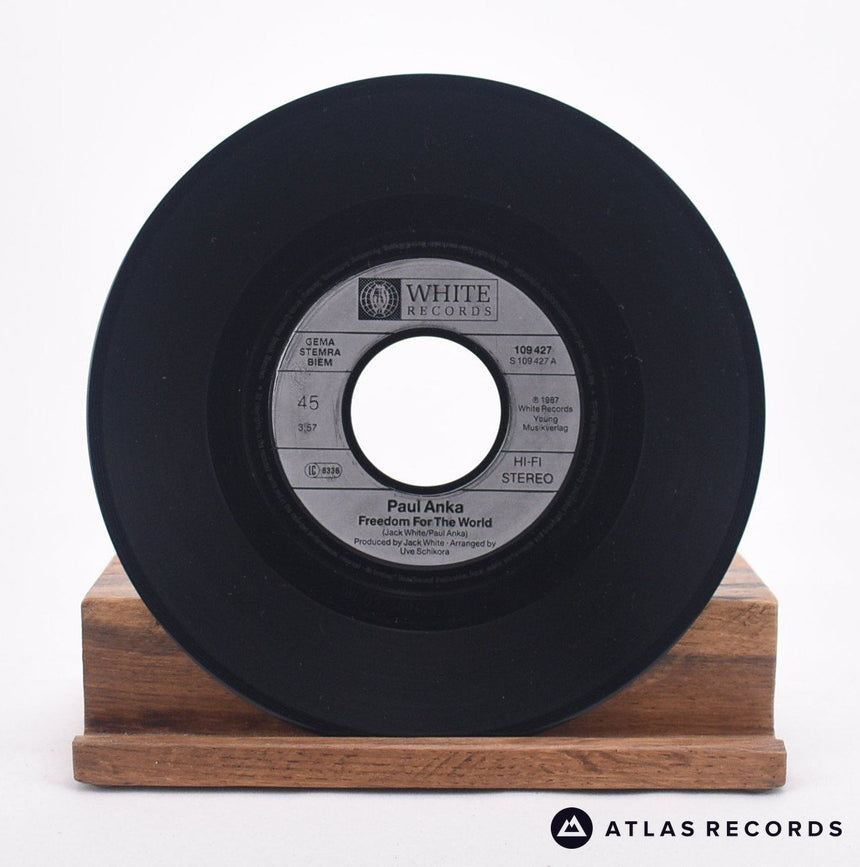 Paul Anka - Freedom For The World - 7" Vinyl Record - VG+/EX