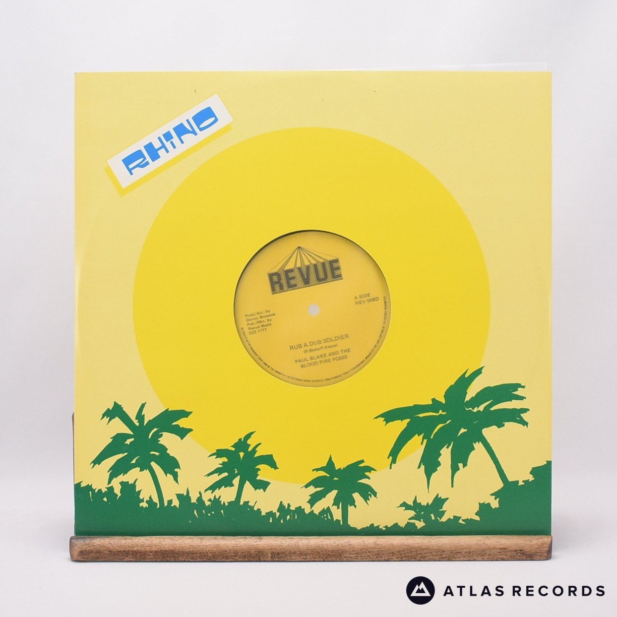 Paul Blake Rub A Dub Soldier 12" Vinyl Record - In Sleeve