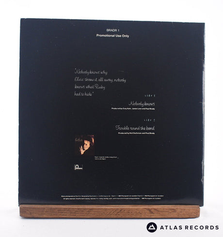 Paul Brady - Nobody Knows - Cd Promo Gatefold 7" + CD Vinyl Record - VG+/EX