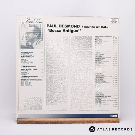 Paul Desmond - Bossa Antigua - Reissue French A B LP Vinyl Record - EX/EX