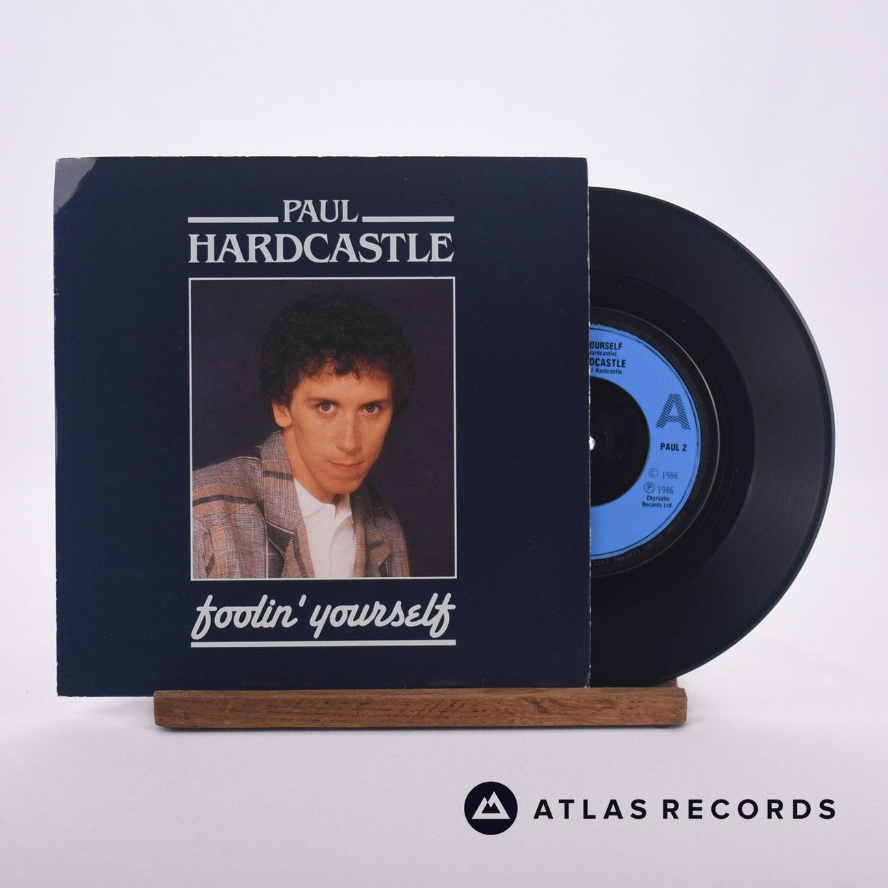 Paul Hardcastle Foolin' Yourself 7" Vinyl Record - Front Cover & Record