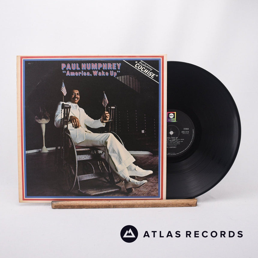 Paul Humphrey America, Wake Up LP Vinyl Record - Front Cover & Record