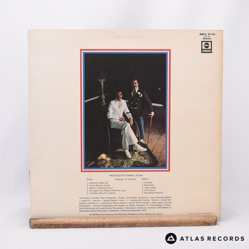 Paul Humphrey - America, Wake Up - LP Vinyl Record - VG+/VG+