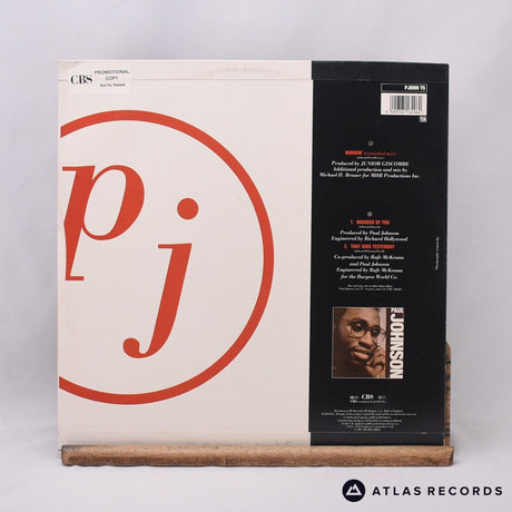 Paul Johnson - Burnin' (Extended Mix) - 12" Vinyl Record - VG+/EX