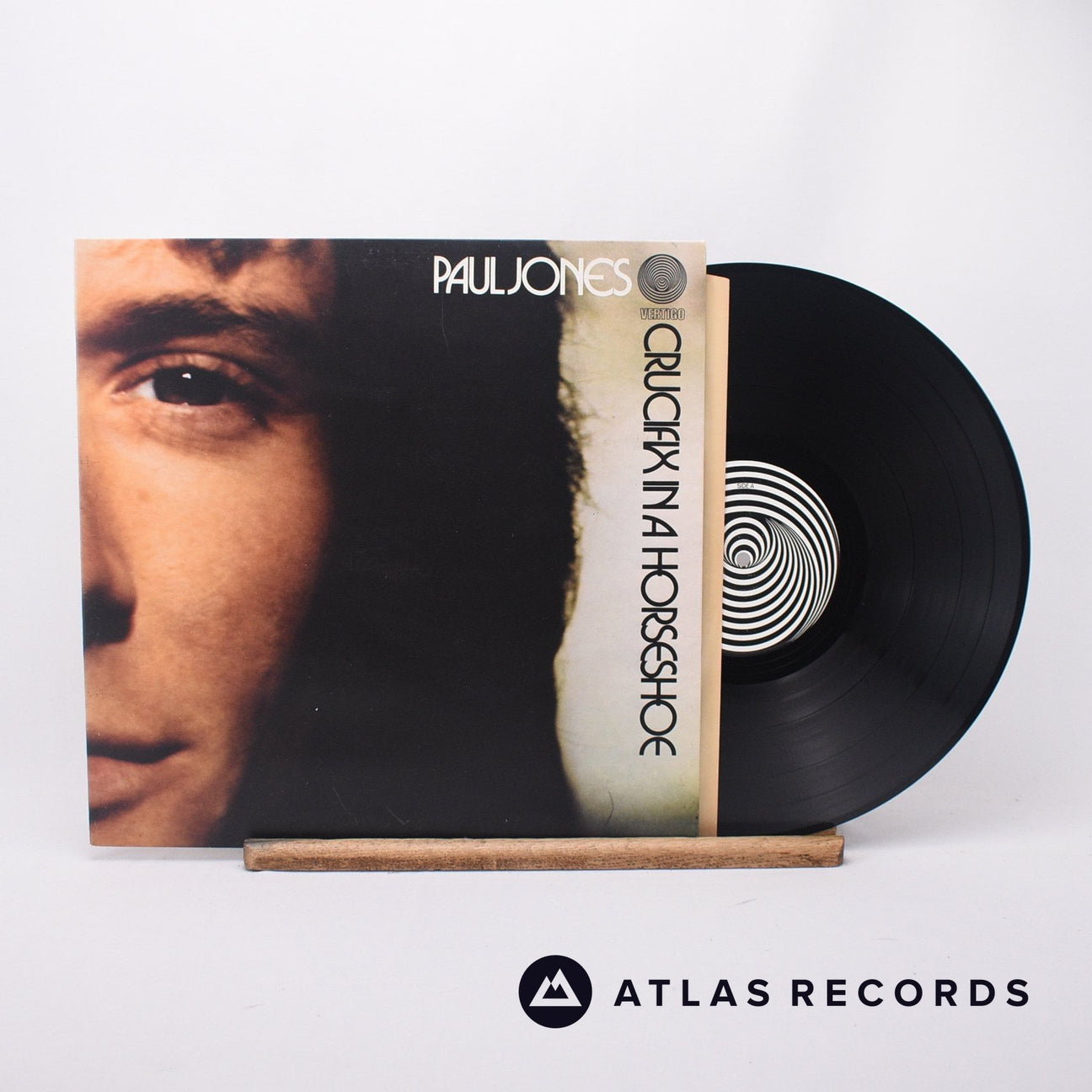 Paul Jones Crucifix In A Horseshoe LP Vinyl Record - Front Cover & Record