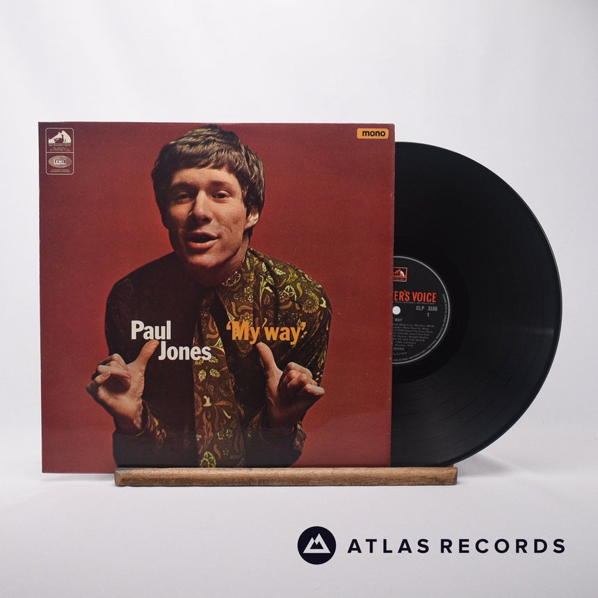 Paul Jones My Way LP Vinyl Record - Front Cover & Record