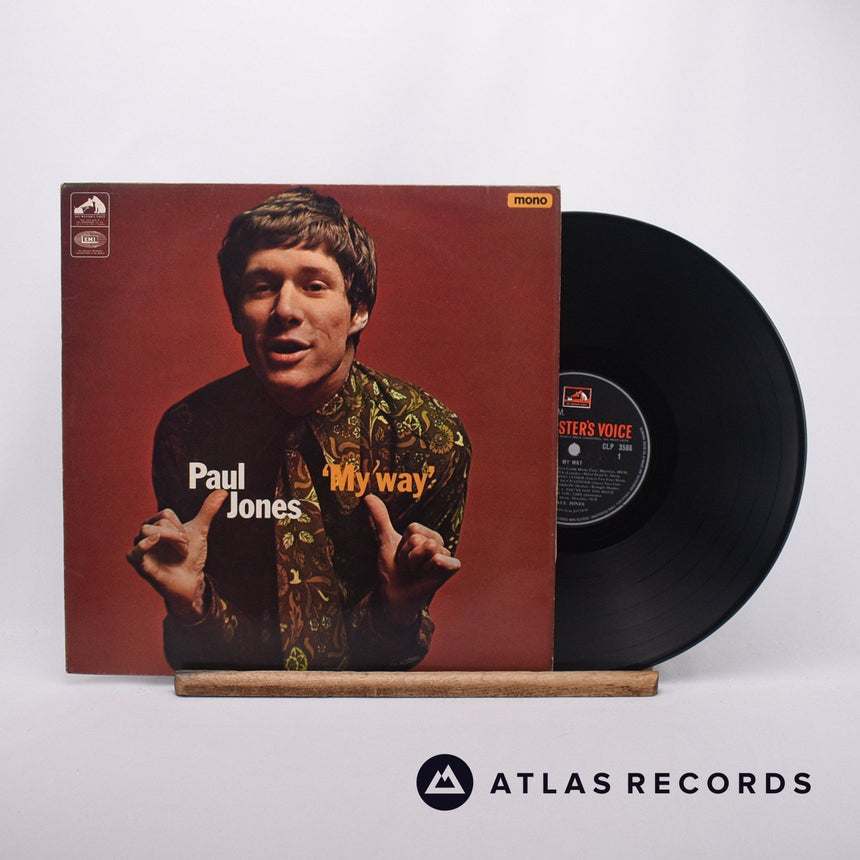 Paul Jones My Way LP Vinyl Record - Front Cover & Record