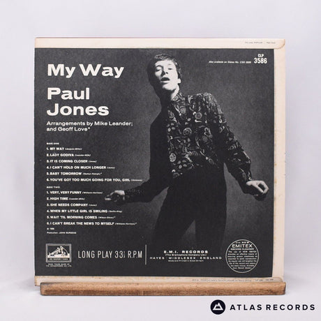 Paul Jones - My Way - Mono LP Vinyl Record - VG+/VG+