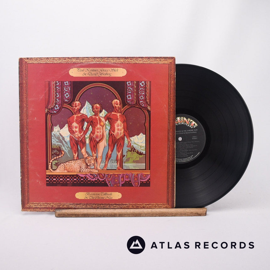 Paul Kantner Baron Von Tollbooth & The Chrome Nun LP Vinyl Record - Front Cover & Record