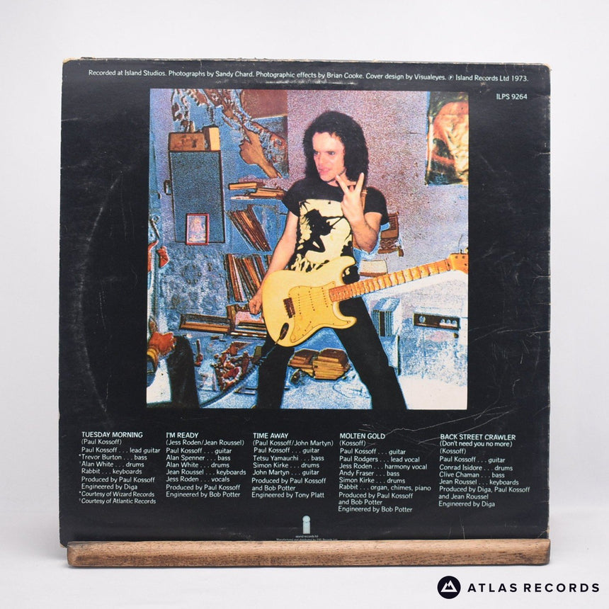 Paul Kossoff - Back Street Crawler - LP Vinyl Record - VG+/VG+