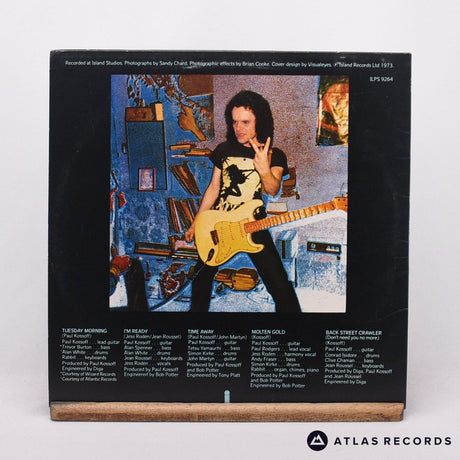 Paul Kossoff - Back Street Crawler - Reissue LP Vinyl Record - EX/EX