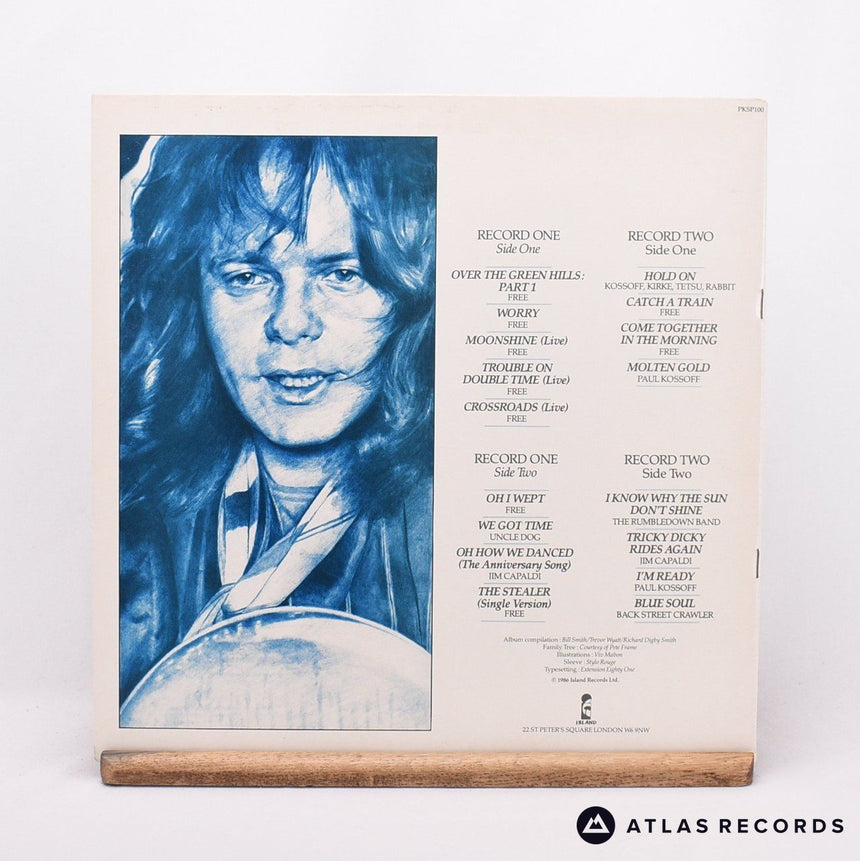 Paul Kossoff - Blue Soul - Integral Booklet Gatefold 2 x LP Vinyl Record - EX/EX