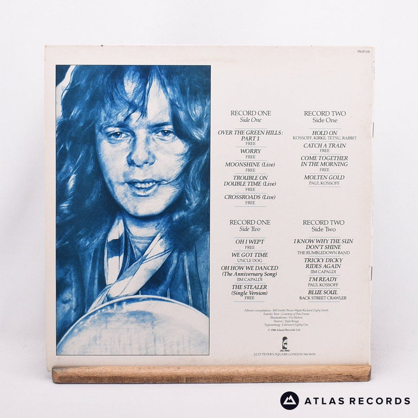 Paul Kossoff - Blue Soul - A-1U B-1U A-2U B-2U 2 x LP Vinyl Record - EX/EX