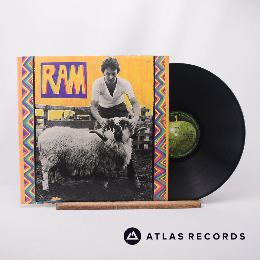 Paul & Linda McCartney Ram LP Vinyl Record - Front Cover & Record