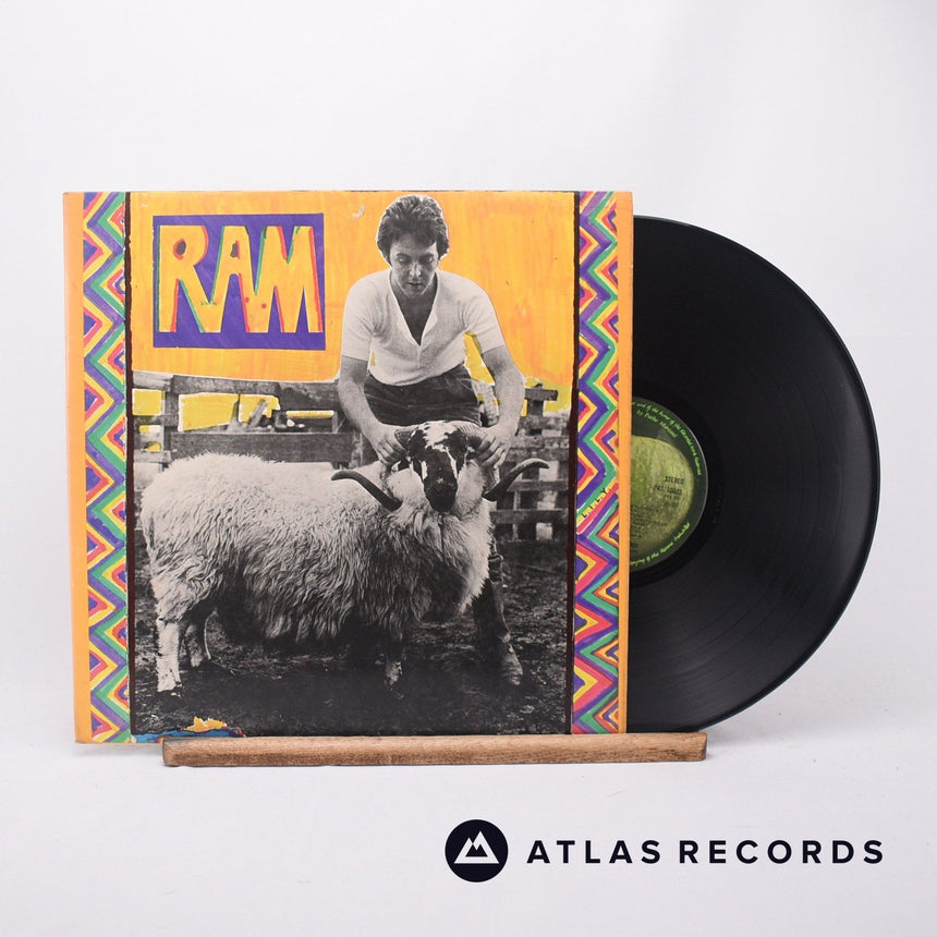 Paul & Linda McCartney Ram LP Vinyl Record - Front Cover & Record