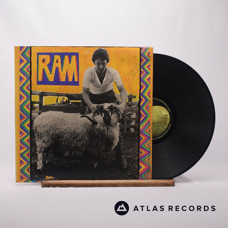 Paul & Linda McCartney Ram LP Vinyl Record - Front Cover & Record