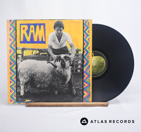 Paul & Linda McCartney Ram LP Vinyl Record - Front Cover & Record