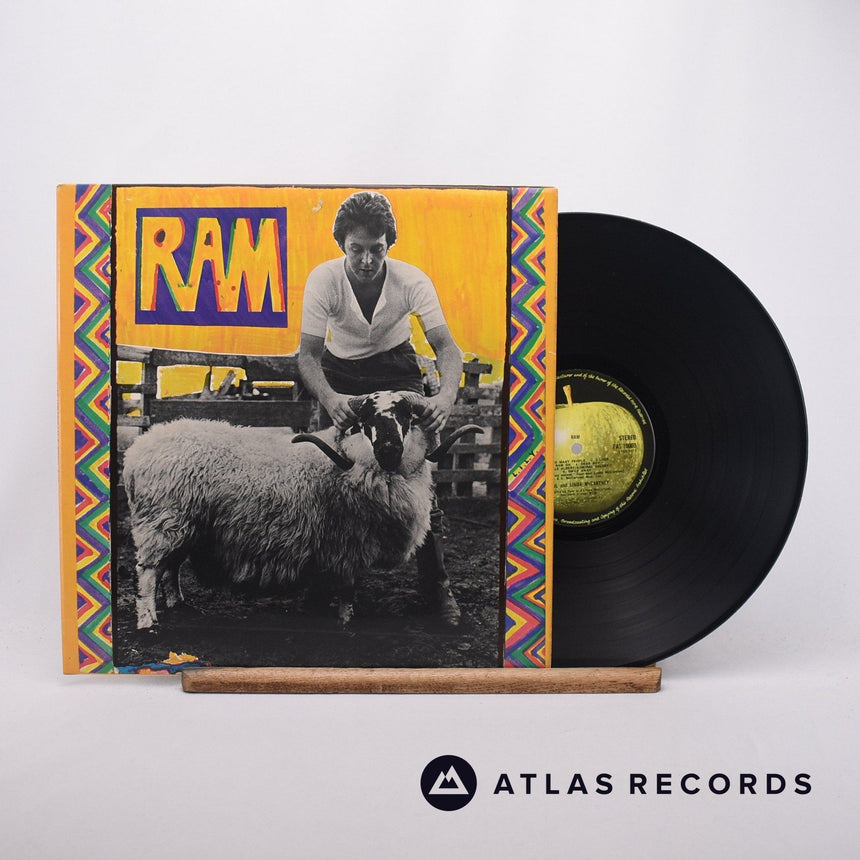 Paul & Linda McCartney Ram LP Vinyl Record - Front Cover & Record