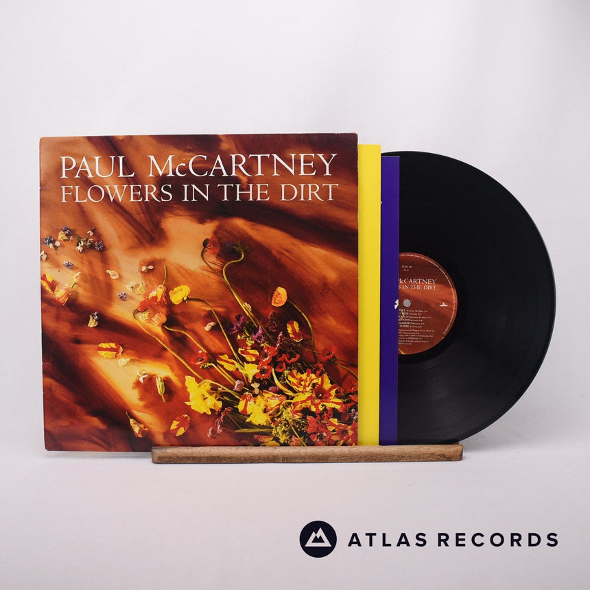 Paul McCartney Flowers In The Dirt LP Vinyl Record - Front Cover & Record
