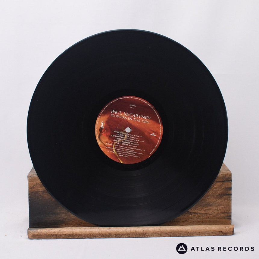 Paul McCartney - Flowers In The Dirt - Insert LP Vinyl Record - VG+/VG+