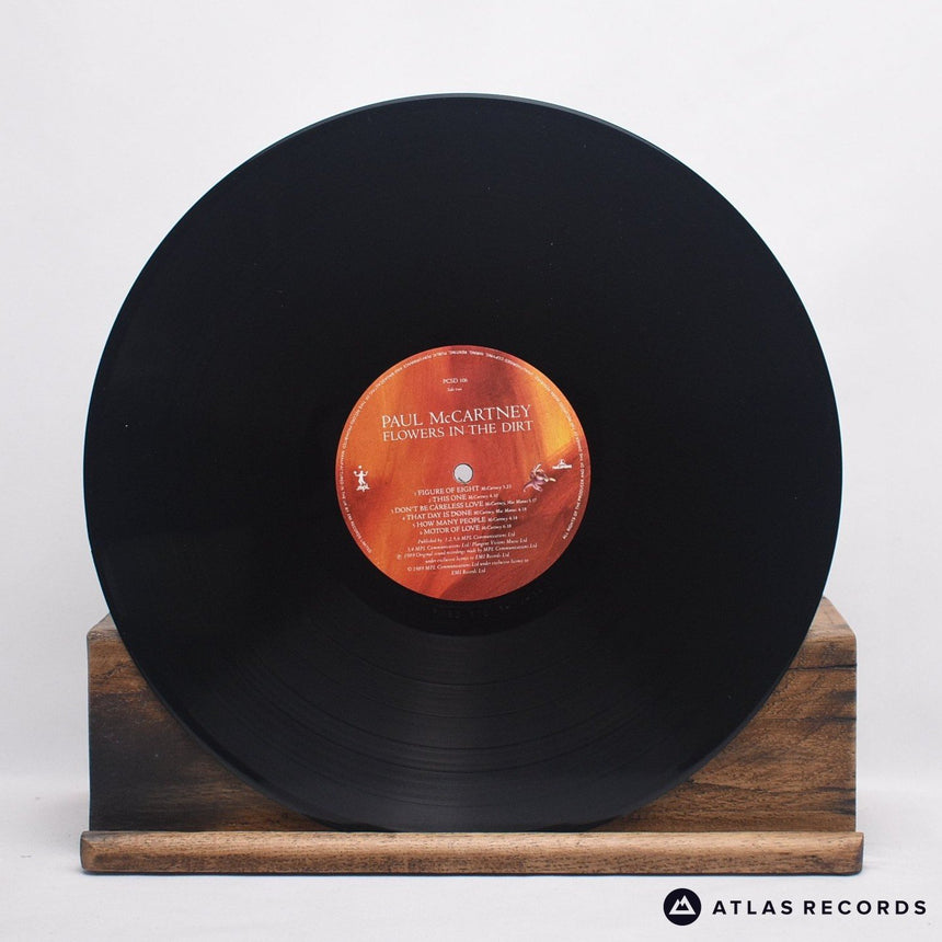 Paul McCartney - Flowers In The Dirt - Insert LP Vinyl Record - EX/EX