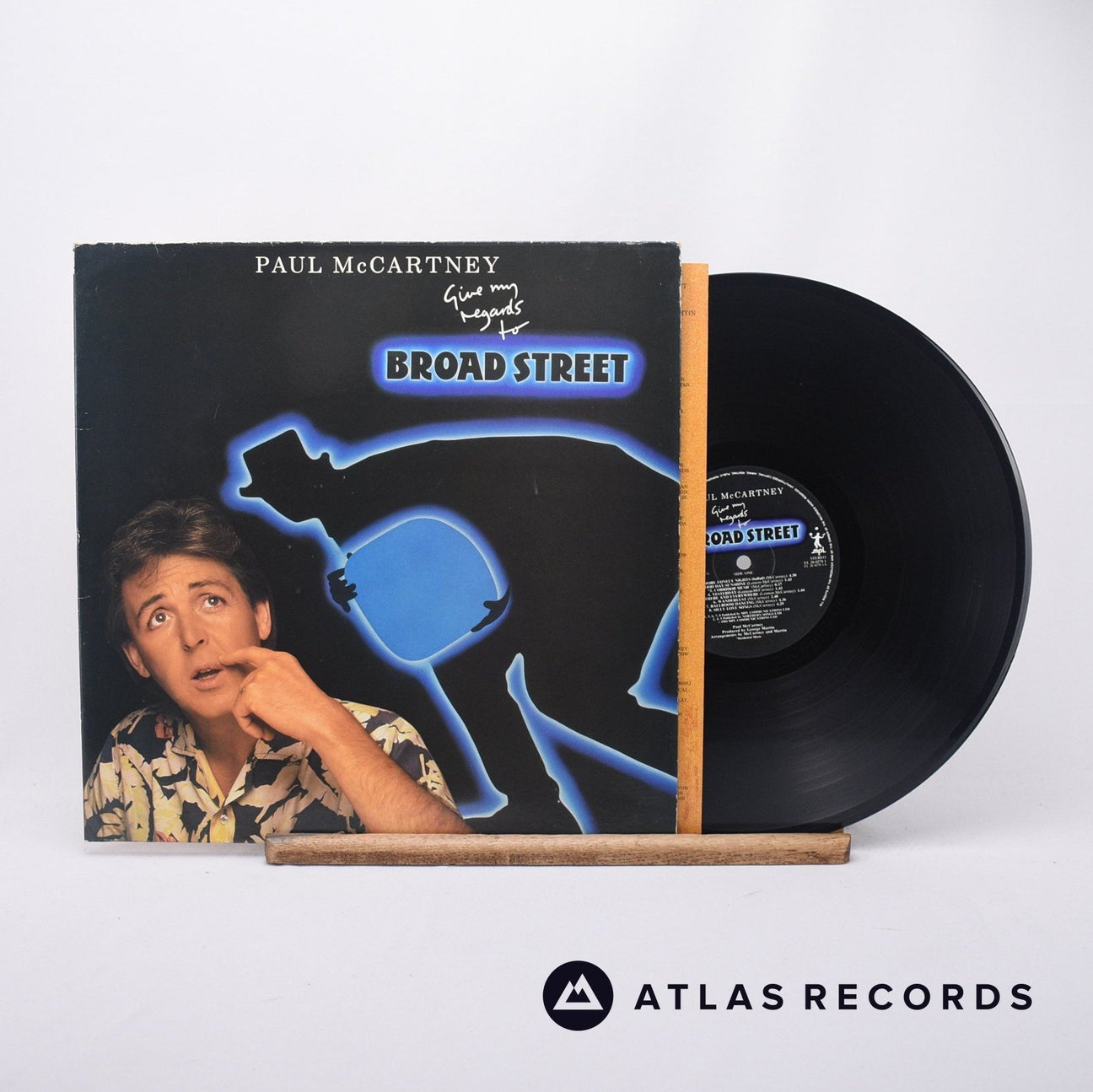 Paul McCartney Give My Regards To Broad Street LP Vinyl Record - Front Cover & Record