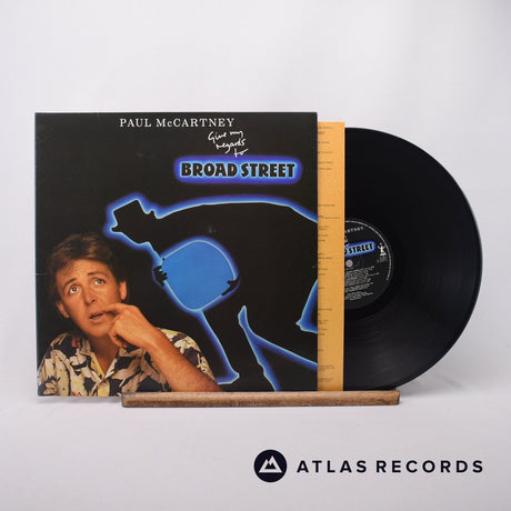 Paul McCartney Give My Regards To Broad Street LP Vinyl Record - Front Cover & Record